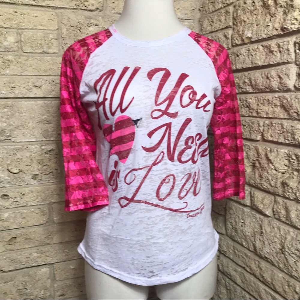 Southern Grace “All you need is Love” shirt
